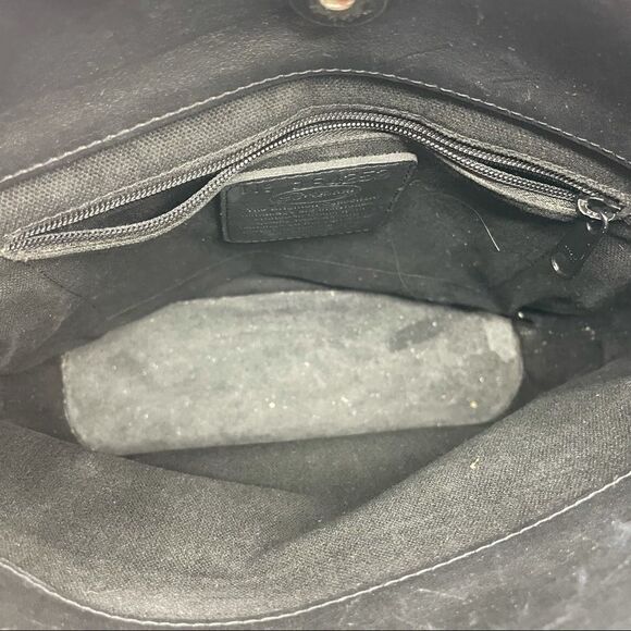 Vintage Brighton Leather Bucket Shoulder Bag - Picture 8 of 9